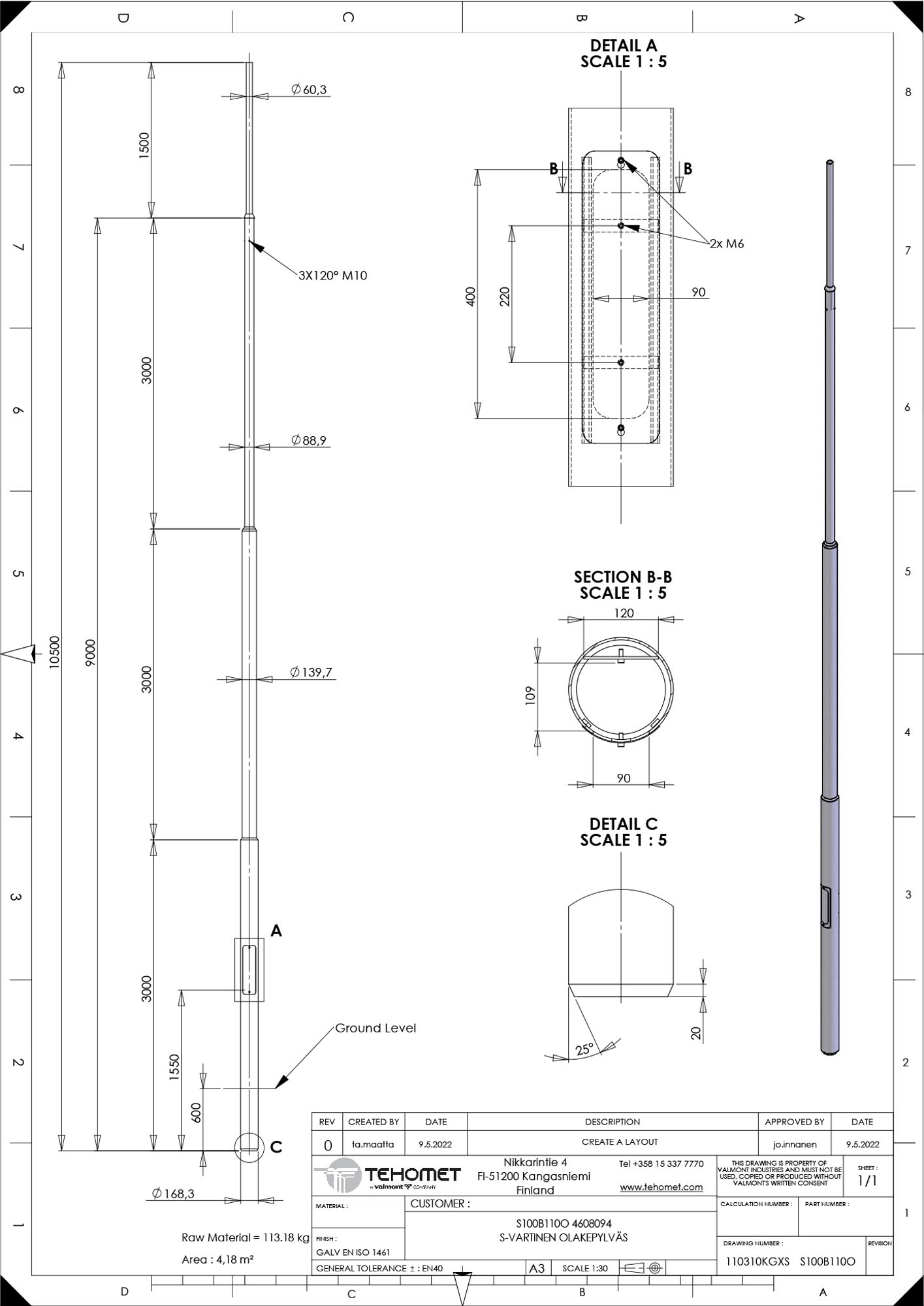 S100B110O