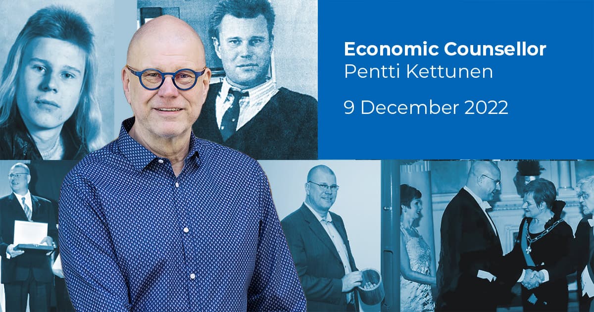 Economic counsellor Pentti Kettunen