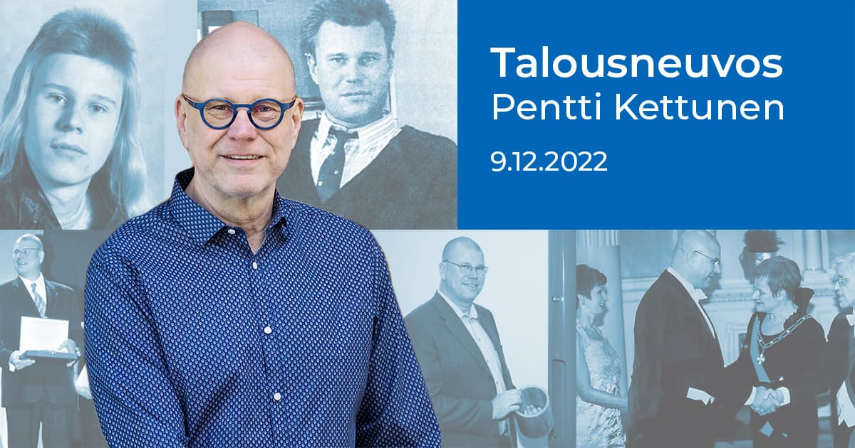 Pentti Kettuselle talousneuvoksen arvonimi